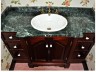more than a sink - a custom cabinet with granite top<br/>